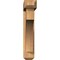 Ekena Millwork Westlake Craftsman Smooth Bracket w/ Offset Brace, Western Red Cedar, 5 1/2"W x 28"D x 28"H BKT0604X28X28WTL04SWR - alternate 4